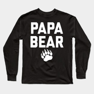 Papa Bear Long Sleeve T-Shirt